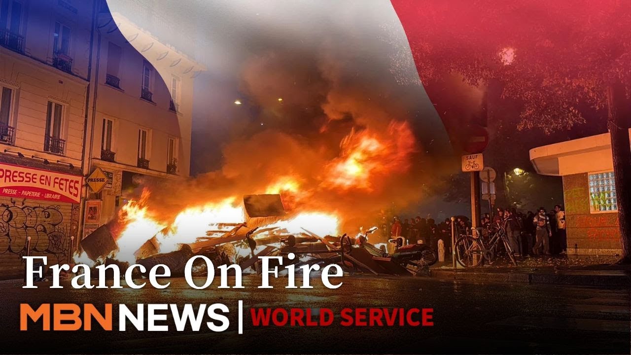 Austerity Sparks Chaos in France: Roads Blocked, Fires, and Korean Eatery Burned
