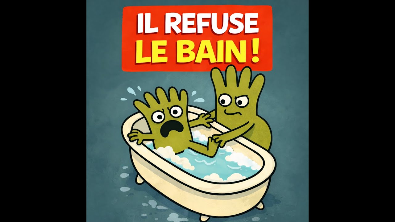 Histoire enfant qui refuse le bain – Dodo Crapatouille