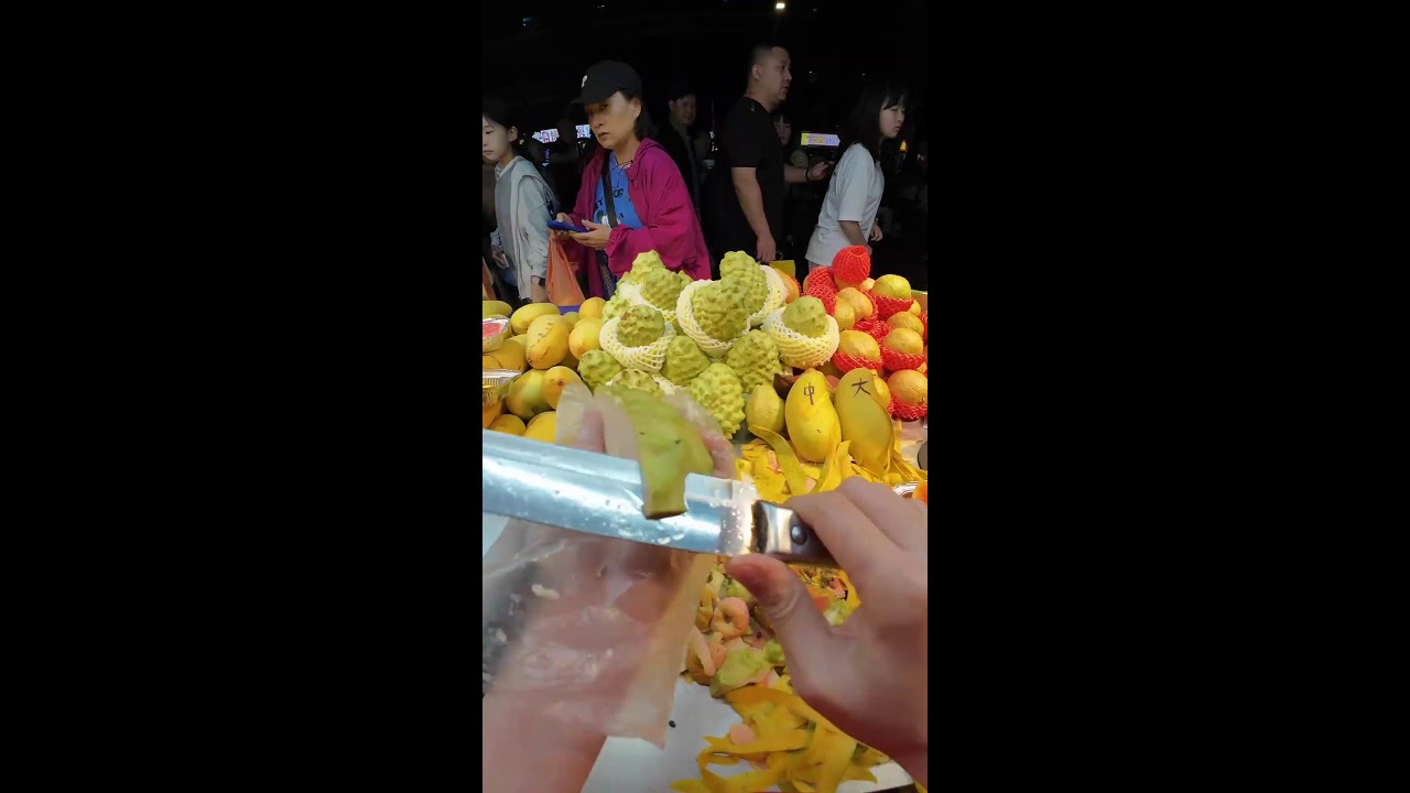 Mainland Chinese street snacks live broadcast