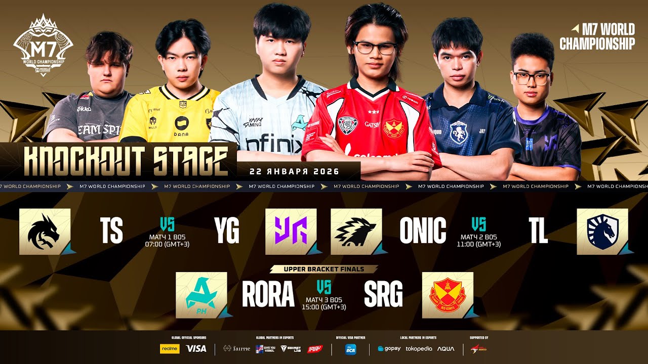 🔴 LIVE | KNOCKOUT STAGE ДЕНЬ 3 | M7 World Championship | (RU) ЧАСТЬ 2