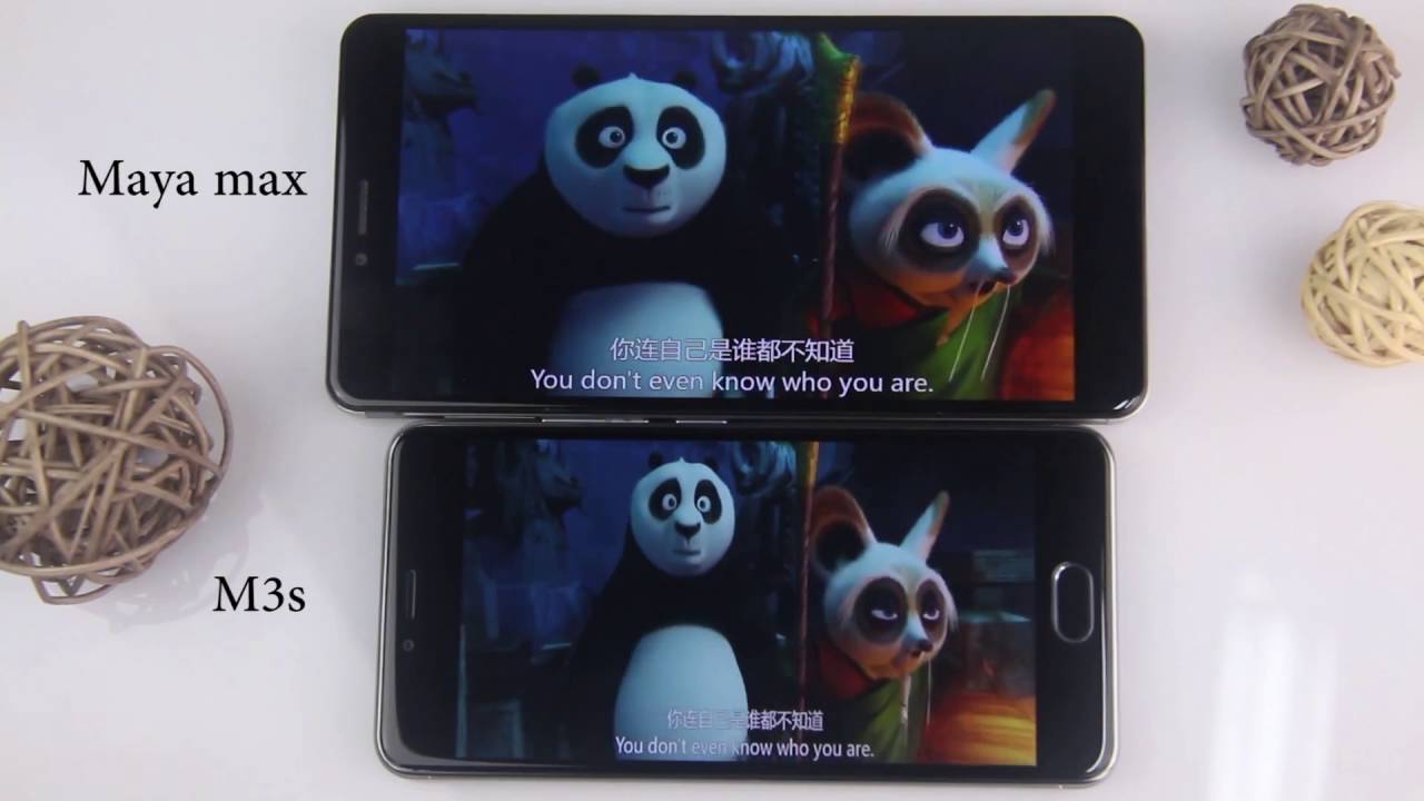 Bluboo Maya Max VS Meizu M3s