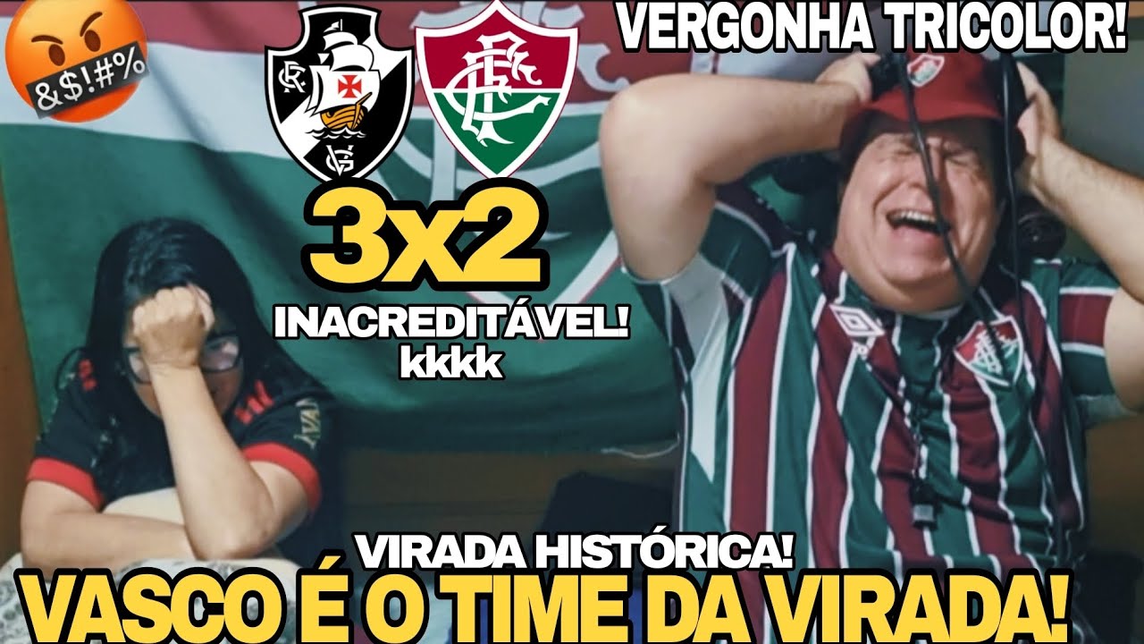 REACT | VASCO IS THE COMEBACK TEAM | VASCO 3X2 FLUMINENSE