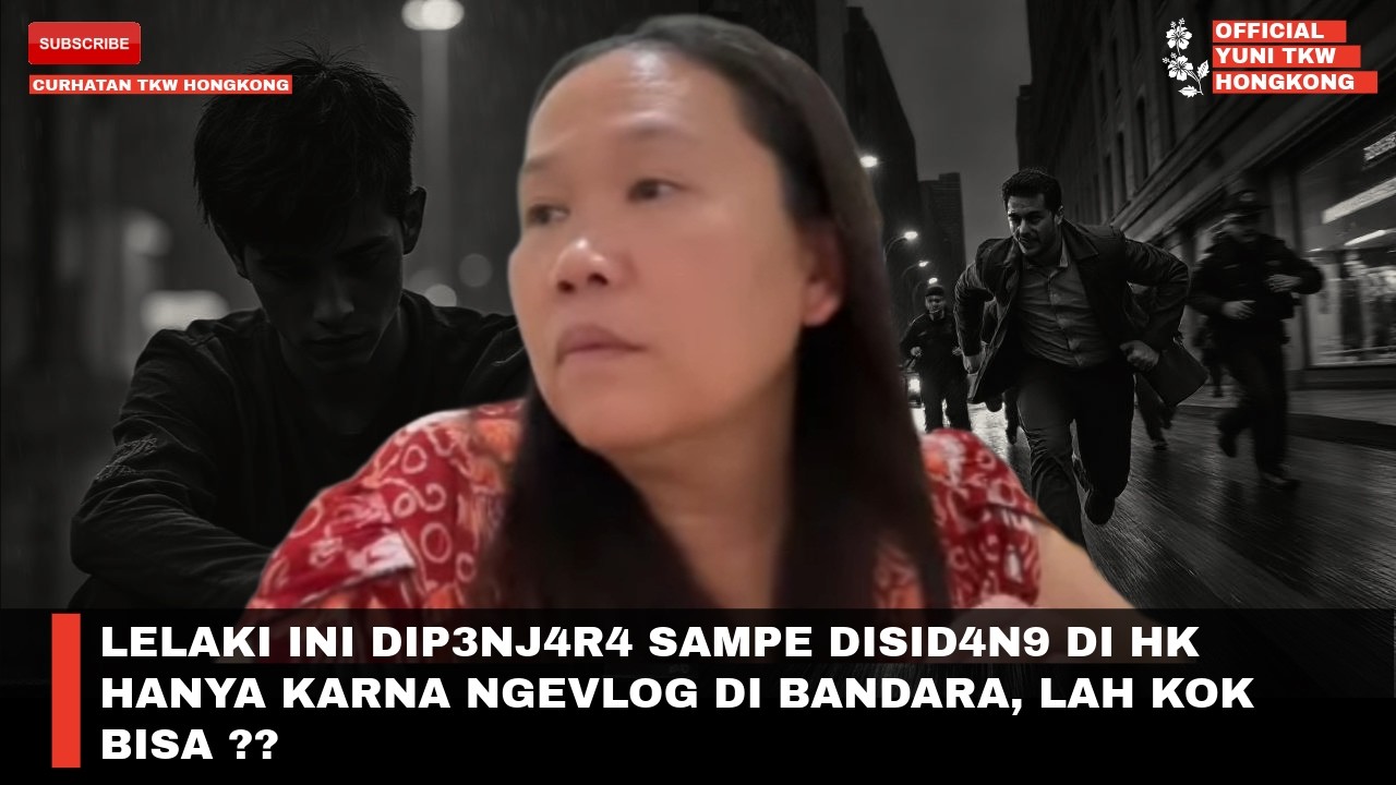 LELAKI INI DIP3NJ4R4 SAMPE DISID4N9 DI HK HANYA KARNA NGEVLOG DI BANDARA, LAH KOK BISA ??