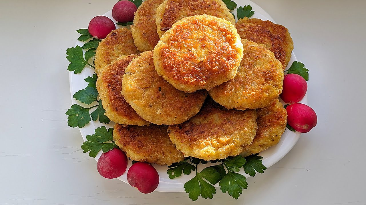 СЕКРЕТ ВКУСА! Капустные котлеты с базиликом в хрустящей панировке