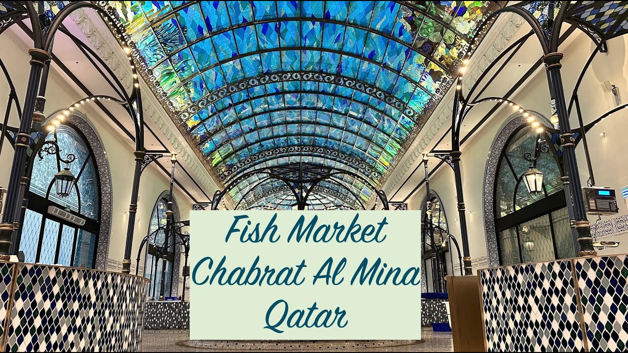 Chabrat Al Mina Fish Market Tour | Doha, Qatar | 4K 60 FPS