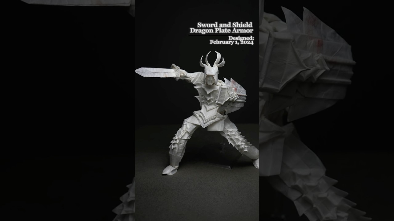 Best Origami of 2024 by OBB #origami #origamitutorial #origamidragon
