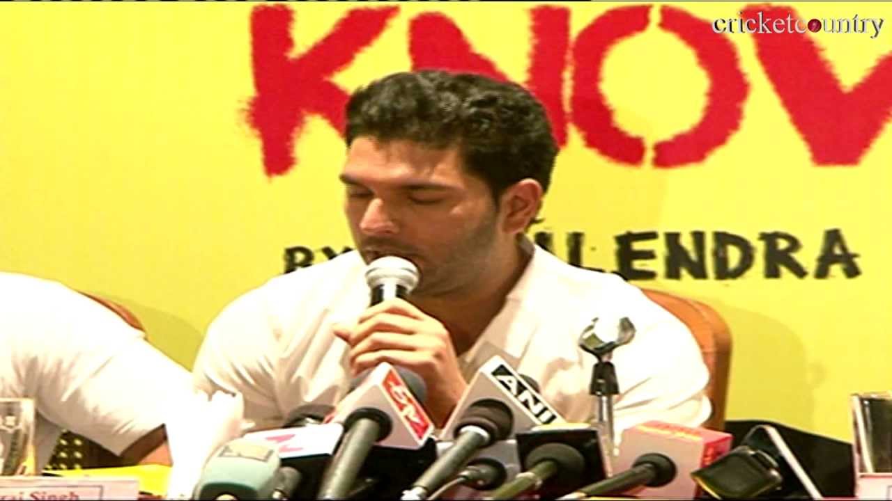Yuvraj Singh at book launch of ''F?@K KNOWS'' by Shailendra Singh