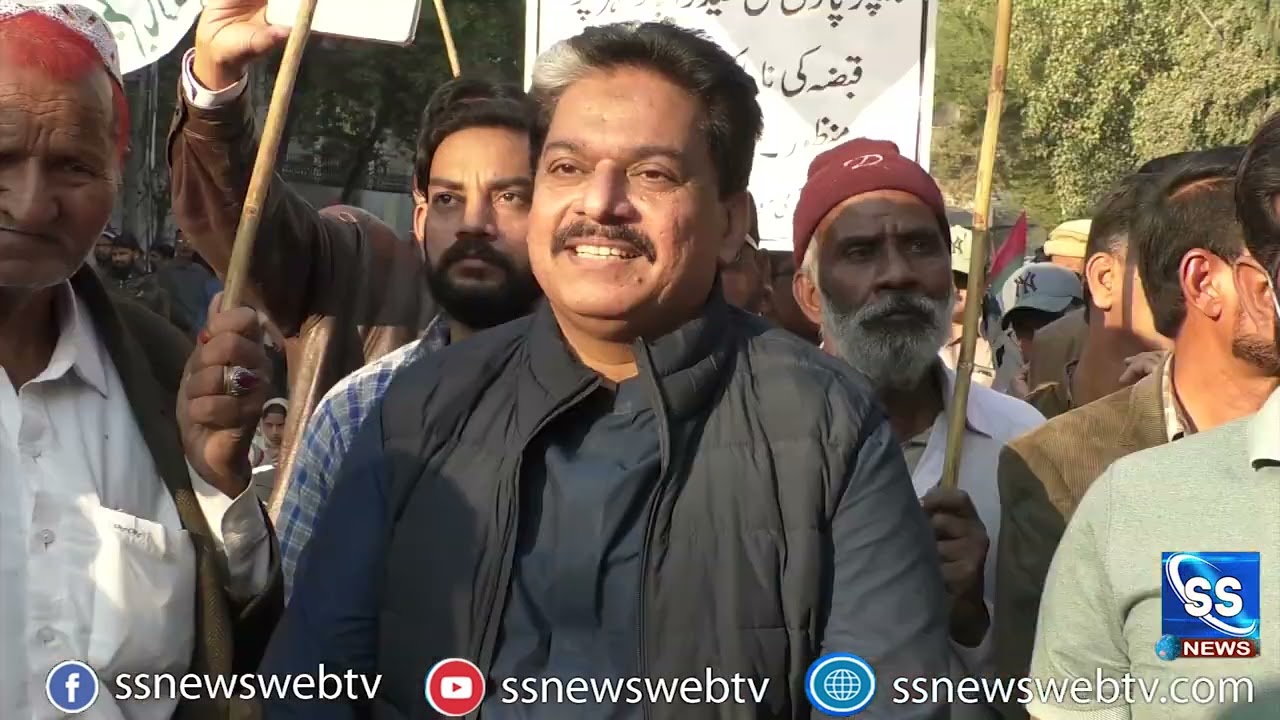 MQM Pakistanprotest at Hyderabad  against delimitation