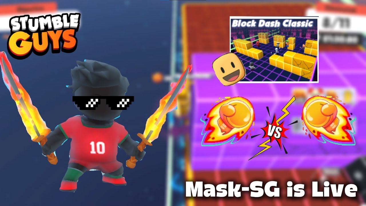Stumble Guys Live | Asia Server 🌏 | Block Dash🔥👀