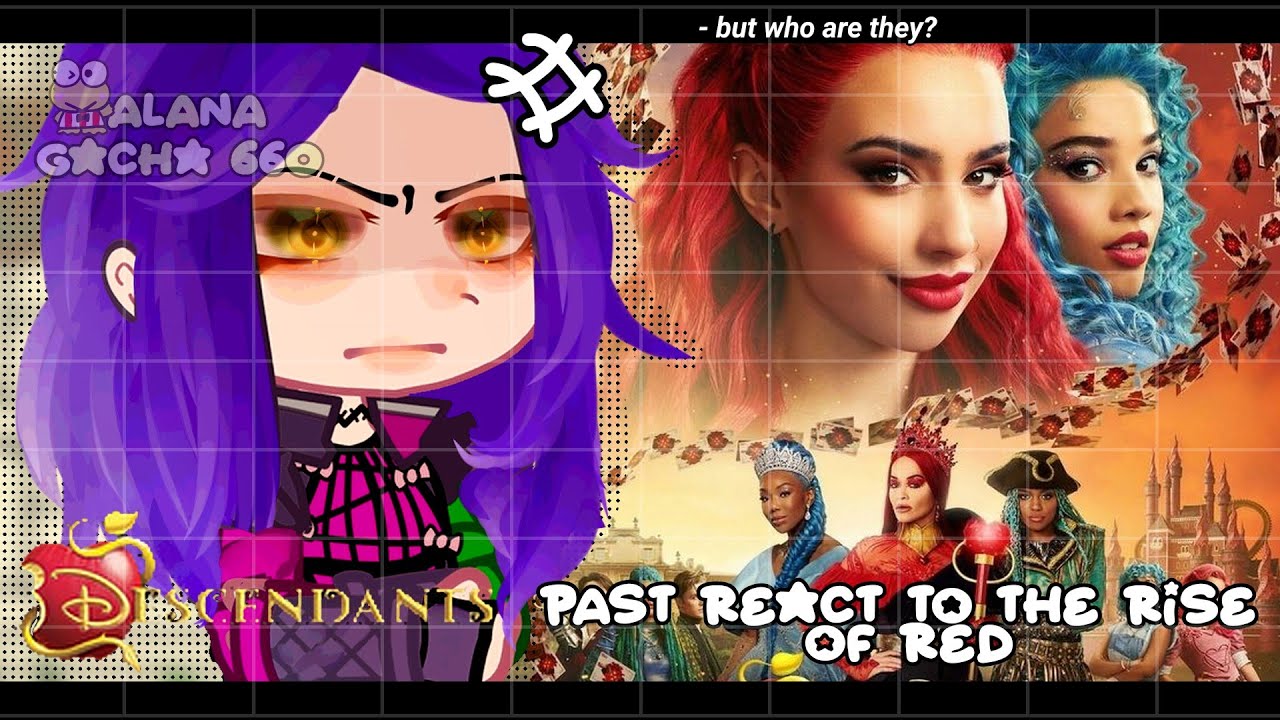 •|Past Descendants react to Descendants: The Rise of Red|•GACHA CLUB 🇧🇷/🇺🇸
