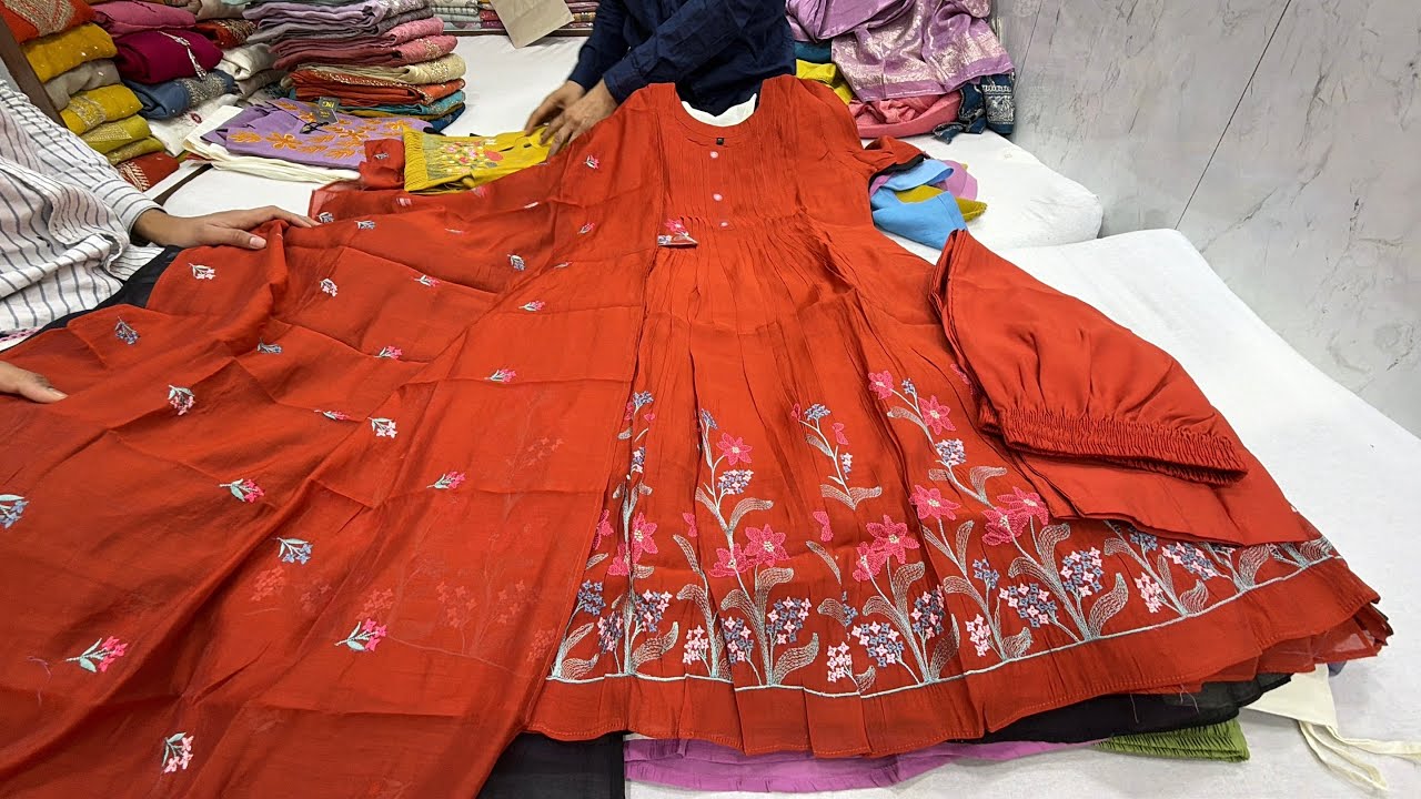 Chickpet Bangalore wholesale designer kurti sets ||Single piece courier available