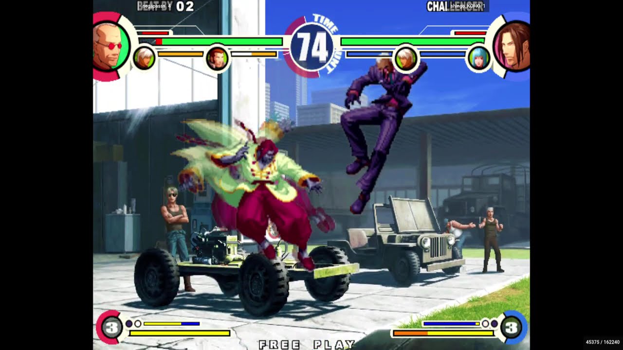 KOF XI negapasss KR Vs shingo KOFXI JP Play Date 2 Mar 26