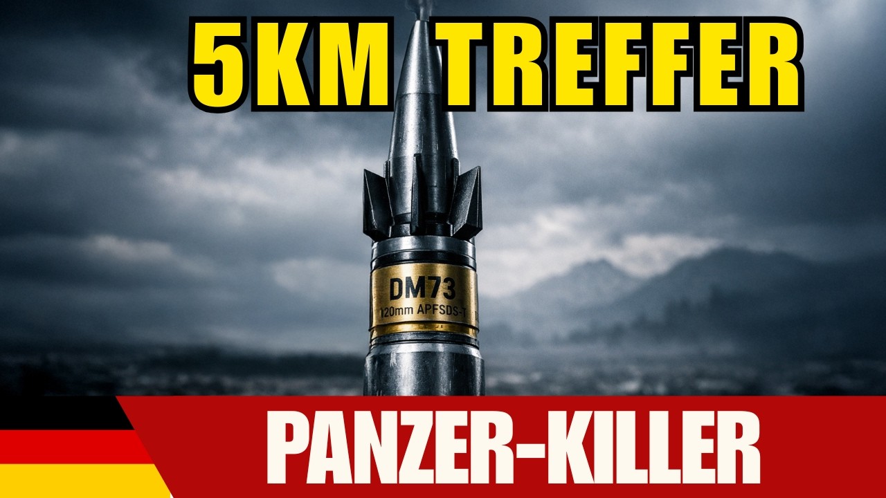 1 SCHUSS = 5 KM: Warum kein russischer Panzer die neue DM73-Munition überlebt