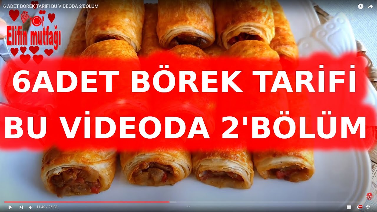 6 рецептов теста в этом видео 2 части