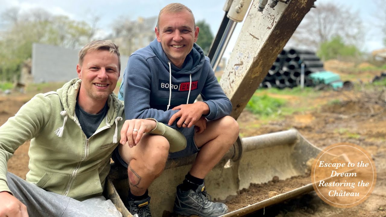 How To Install A Septic System At The Chateau. Ep 53