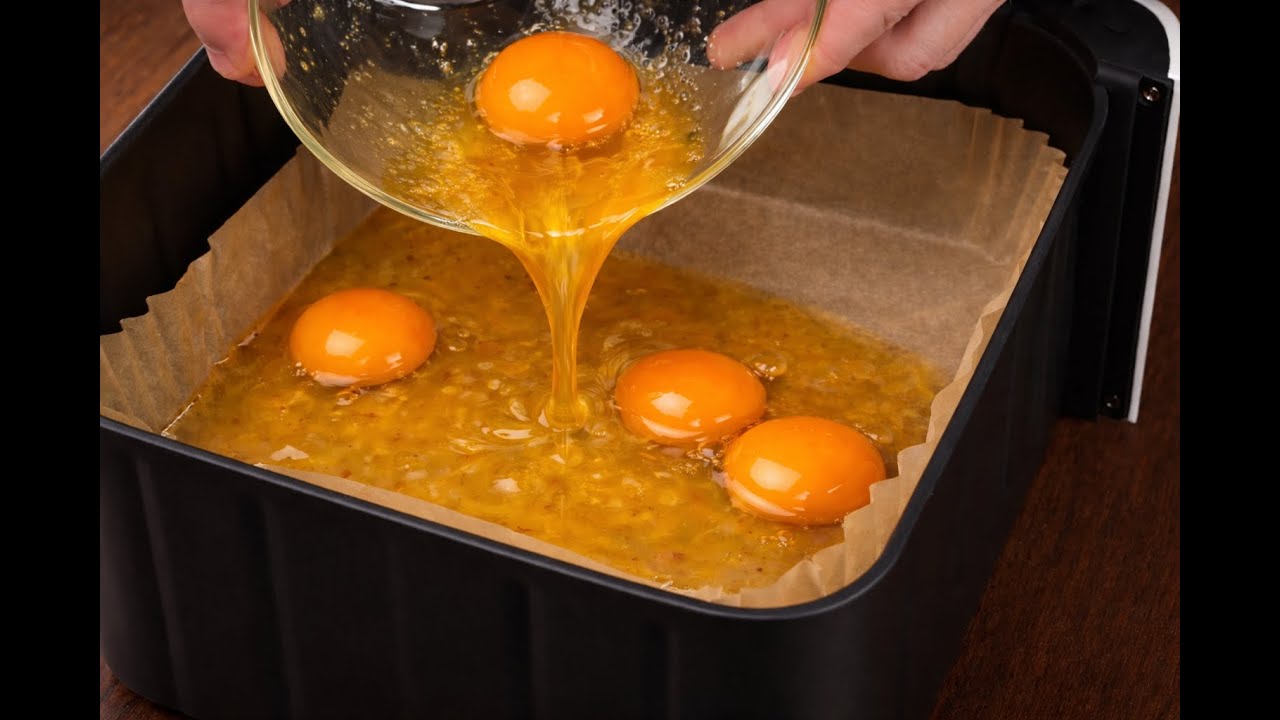 This air fryer egg recipe has gone viral! It's ready in just 10 minutes!
