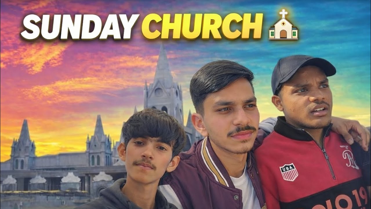 “Sunday Church Visit ⛪ | Jandhar Khambra | Gang Vlog”#ChurchVisit#Peace#FriendsGang#AnmolFamily