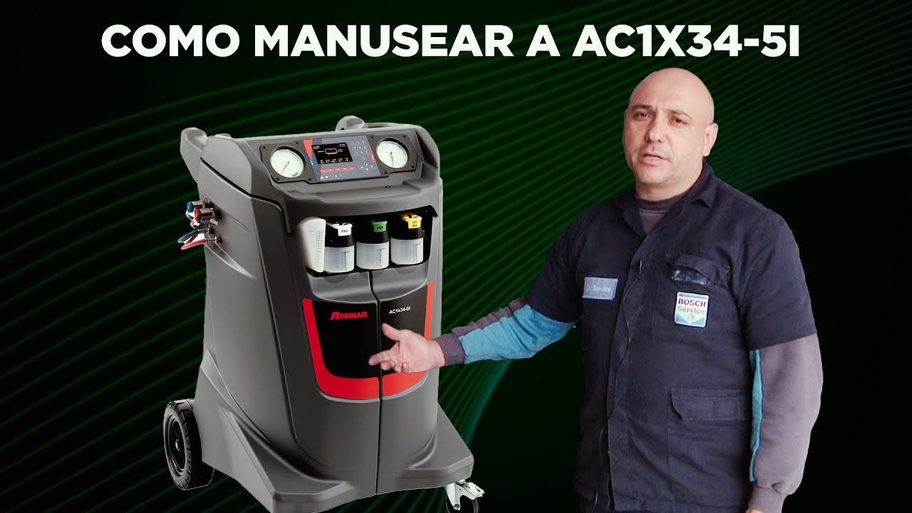 MANUSEIO DA ROBINAIR AC1X34-5i