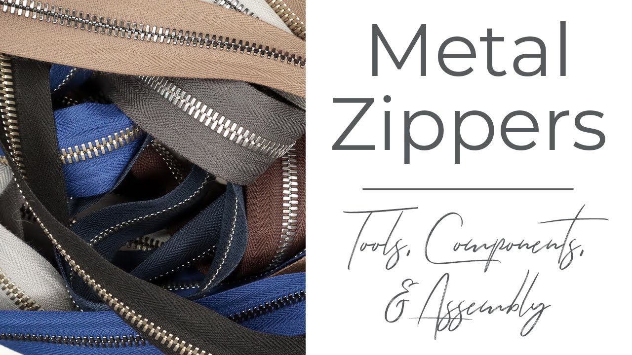 Metal Zippers: An Intimidating Notion