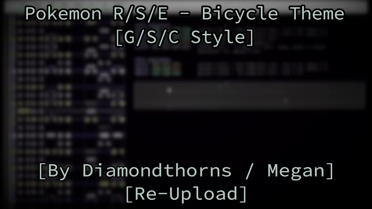 Pokemon R/S/E - Bicycle Theme [G/S/C Style] [Re-Upload]