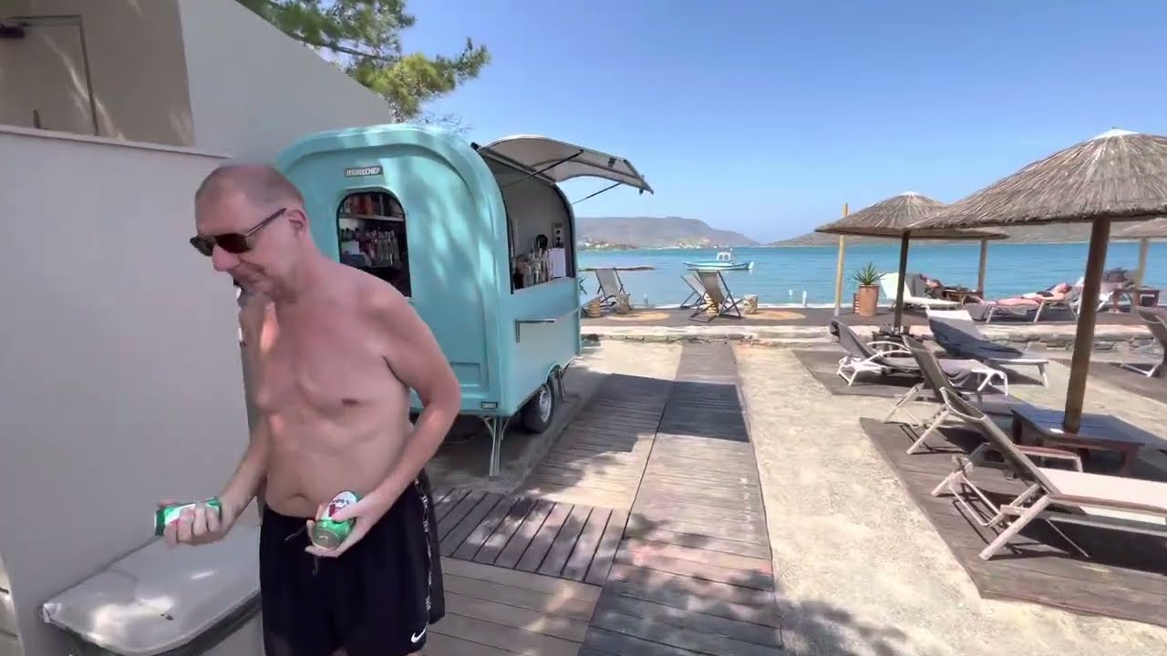 Domes Aulus Elounda, Curio Collection by Hilton | private beach 🏖️ | Ammos Beach Canteen | tour.