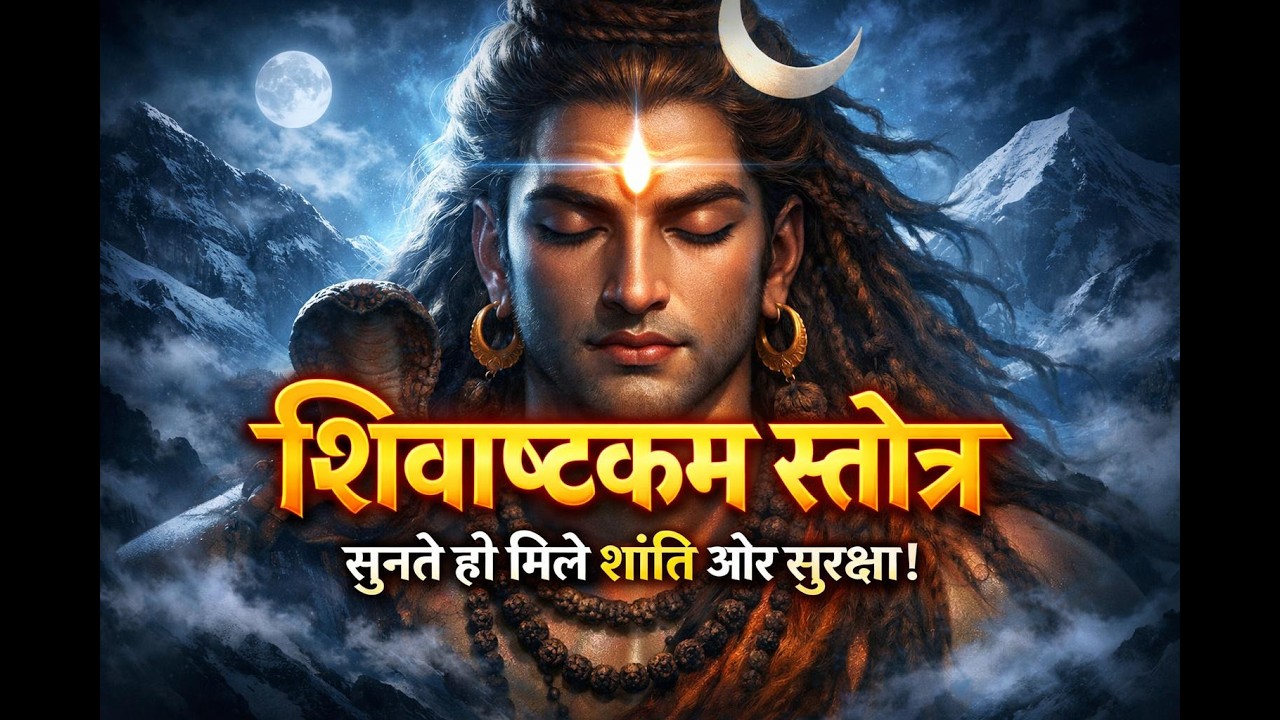 शिवाष्टकम स्तोत्र | शक्तिशाली महादेव मंत्र | शांति और सुरक्षा के लिए