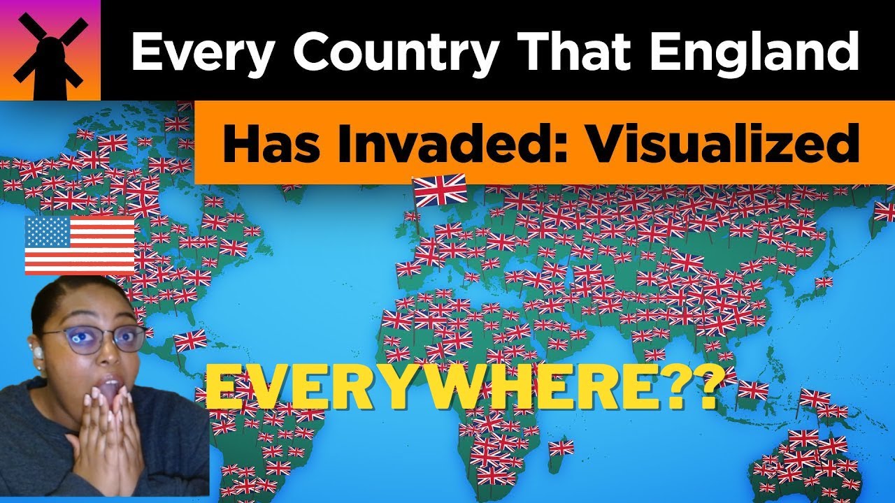Every Country England Has Invaded: Visualized | Reaction