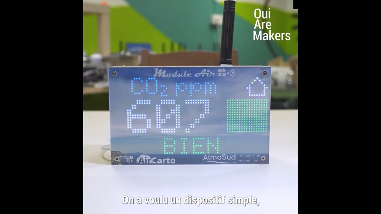 Tutoriel  : Fabriquer un capteur de la qualité de l'air