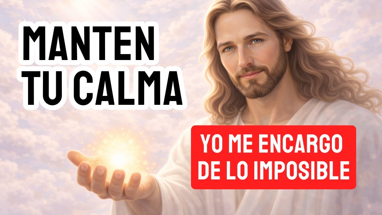 ⚠️ Dios te dice hoy: 'Suelta esa carga pesada, no es tuya' (Mensaje de Paz)