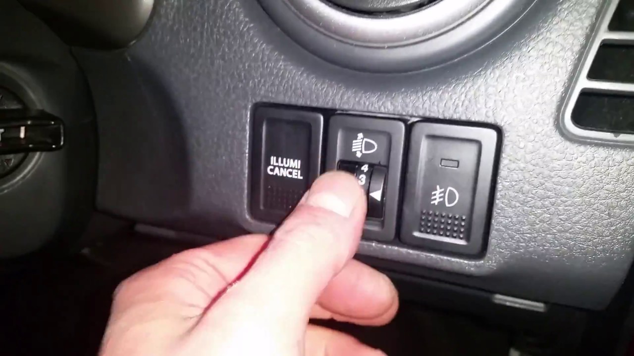 Włącznik Świateł Przeciwmgielnych Demontaż Suzuki Sx4