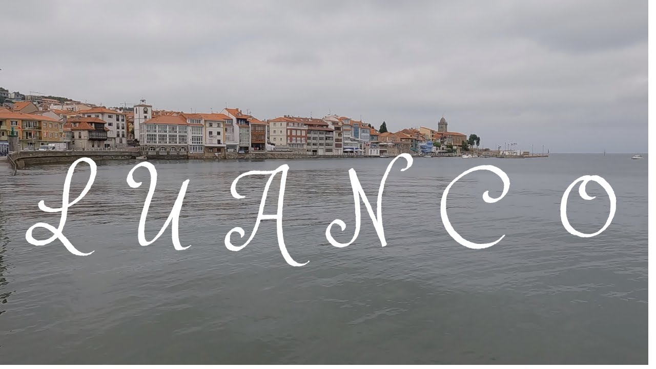Luanco, Asturias. 4K. Relaxing music, ´Passing Souls´