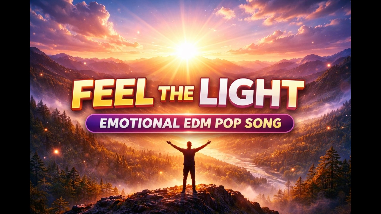 Feel the Light | Emotional EDM Pop Music 2026