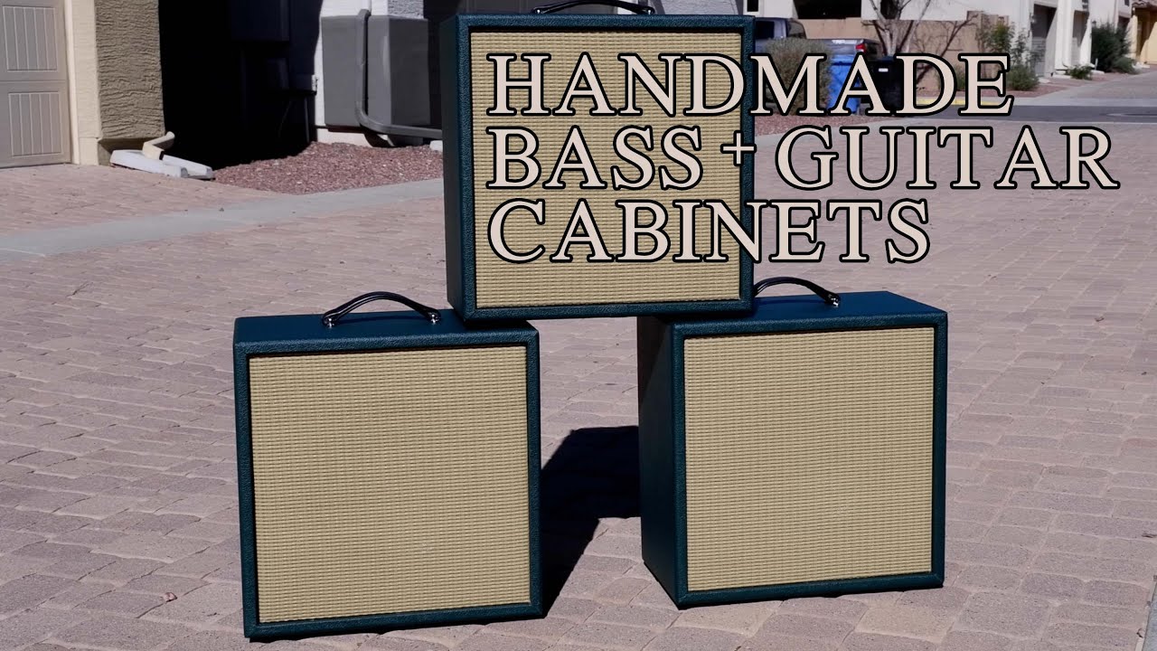 Building 3 Hand Made Speaker Cabinets!