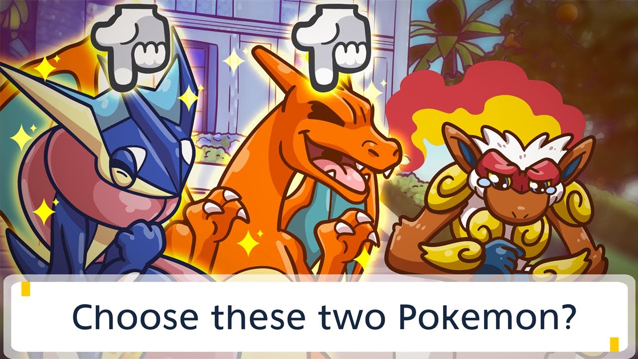 Take TWO Pokemon, Leave One, Then Battle!
