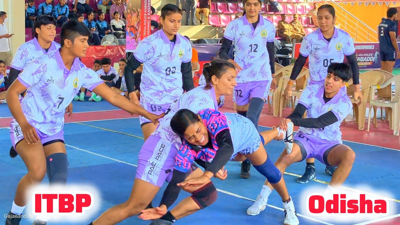 ITBP vs Odisa Police All India Police Kabaddi Turnament Jammu Kashmir 2026