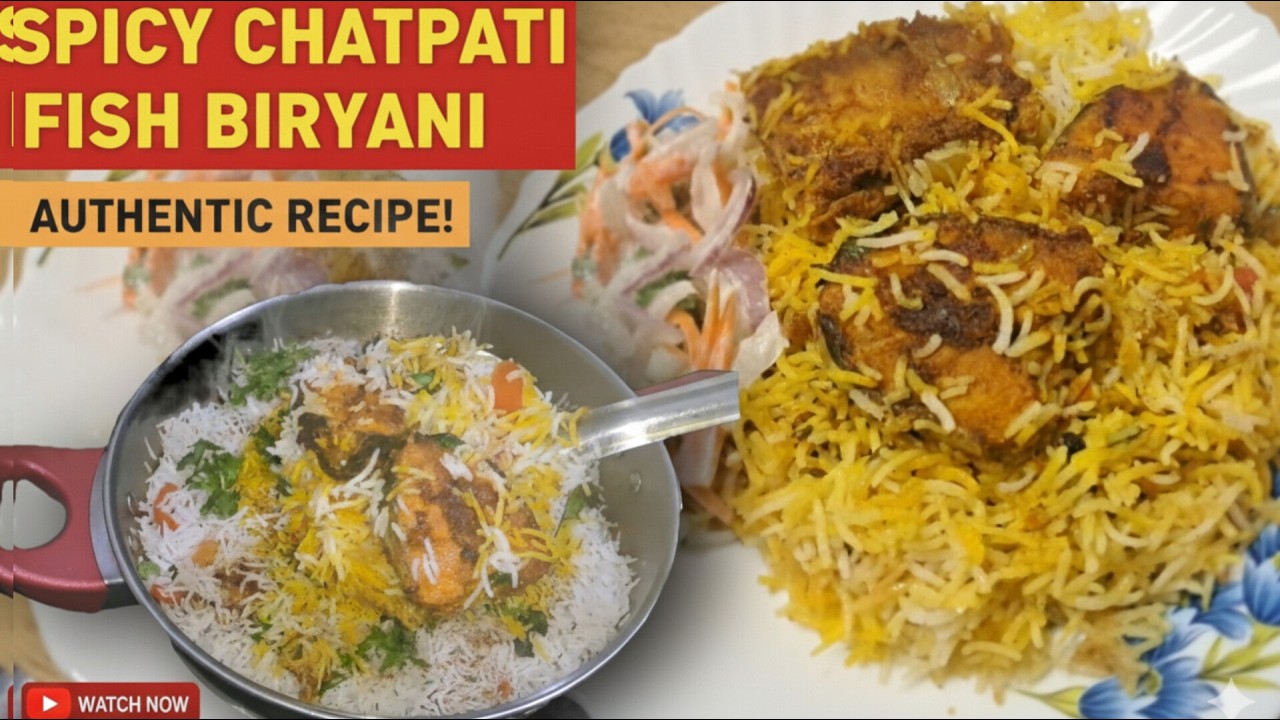 Fish Biryani Recipe That&rsquo;ll Make You Forget Chicken Biryani! 🔥