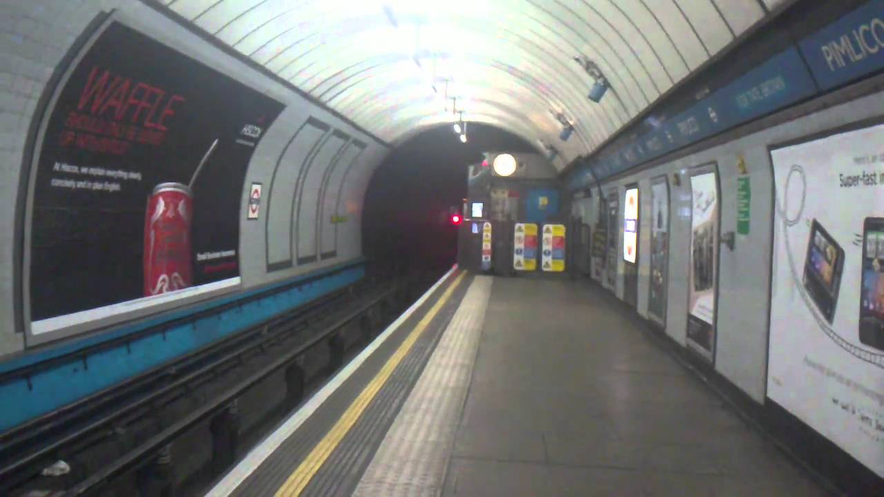 1967 Stock and 2009 Stock Victoria Line trains at Pimlico