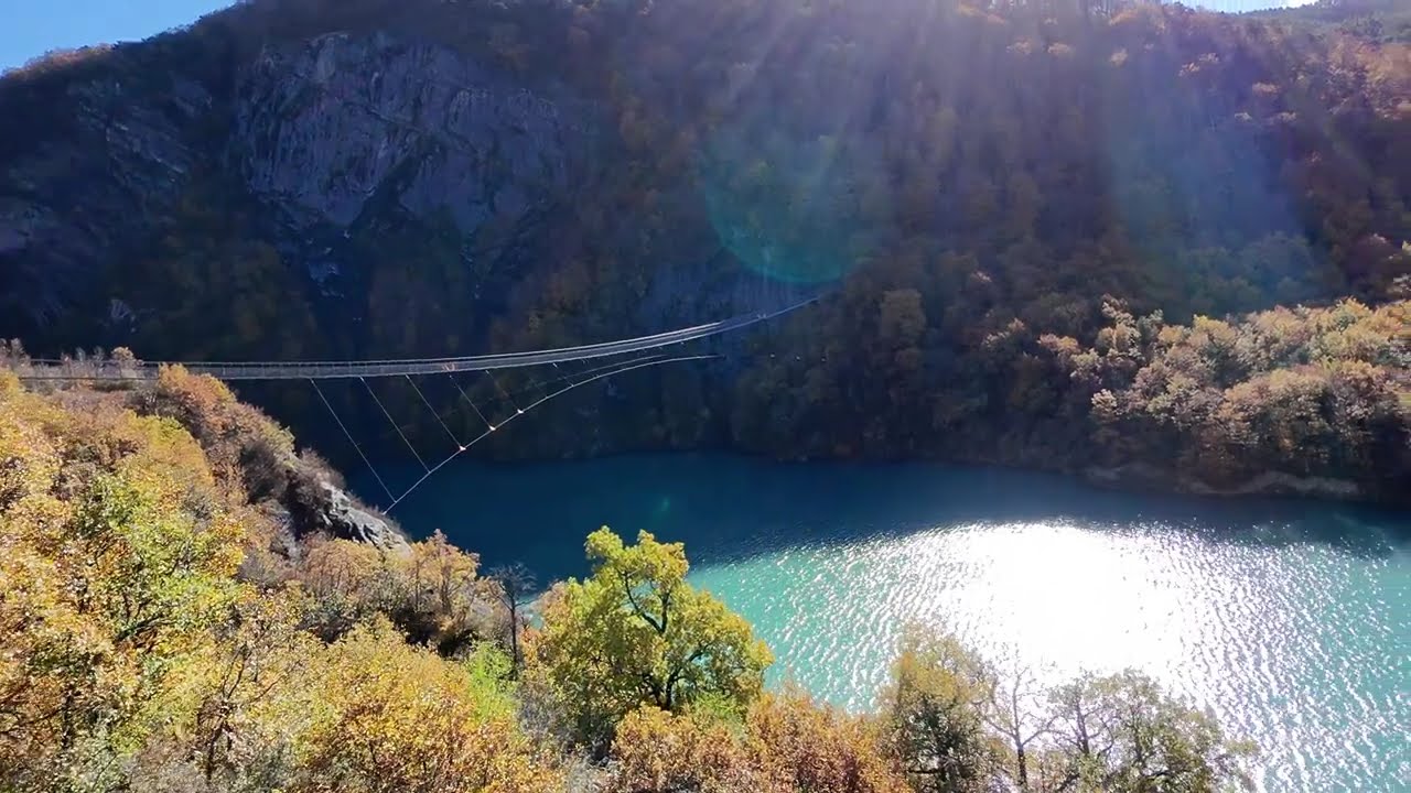 Vue &Eacute;poustouflante Passerelle Himalayenne du Drac Drone DJI Neo en Action ! #dronedji  #djineo #2025
