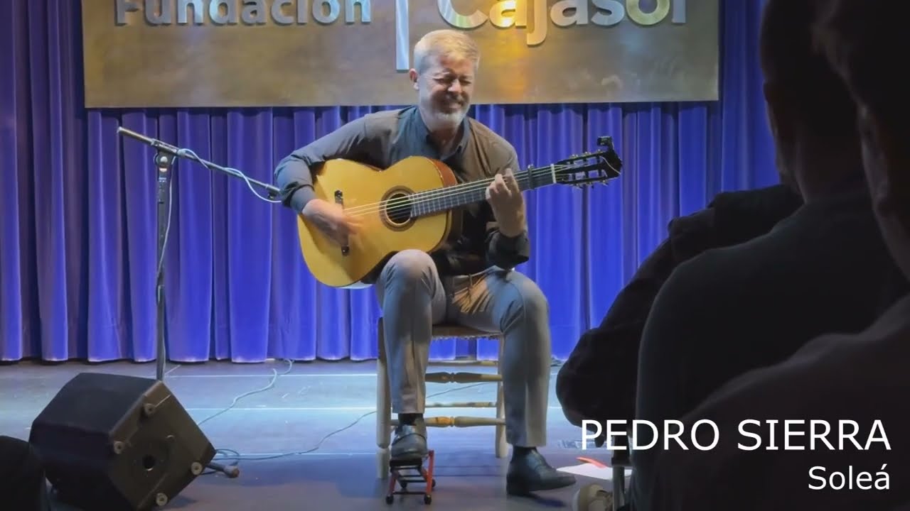 Pedro Sierra por Solea, Guitarra de Alberto Pantoja