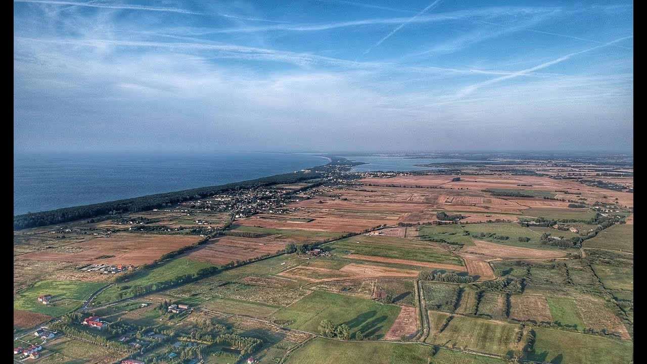 Paralotnie łączka Niegoszcz kręcone dronem