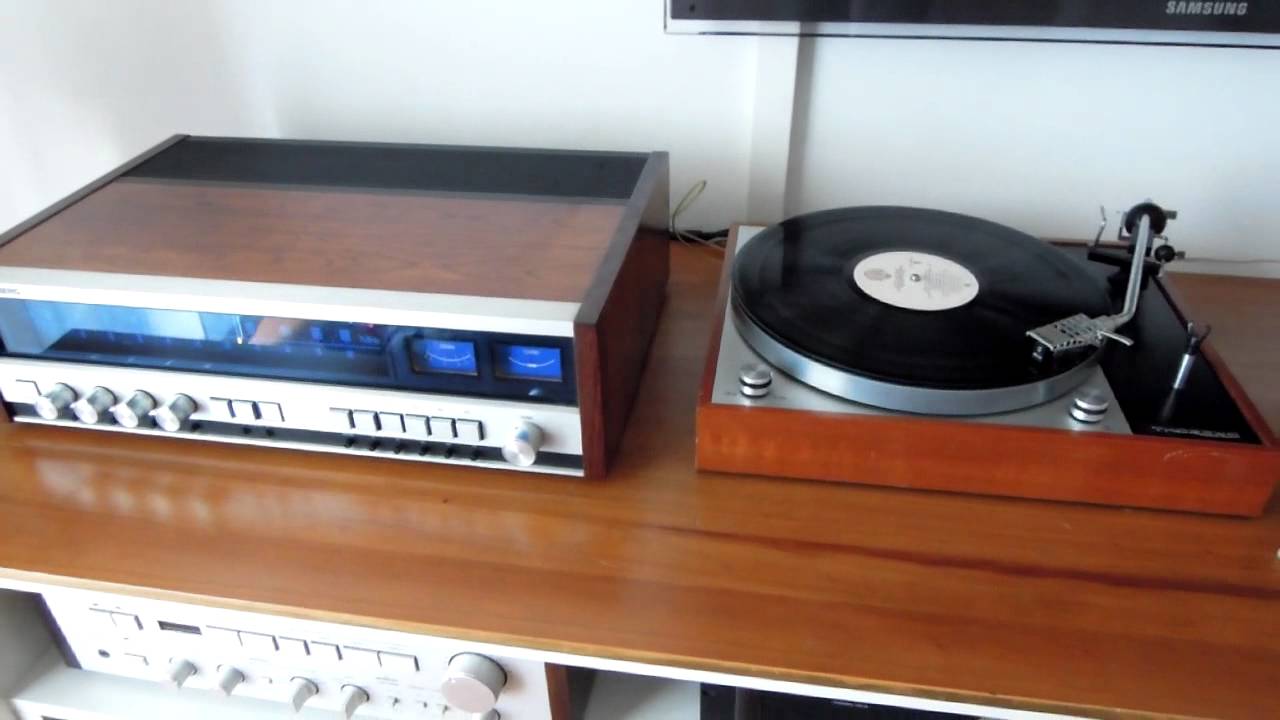Tandberg TR 2025 Receiver Restored  test + Thorens TD 150 II Stereo HiFi