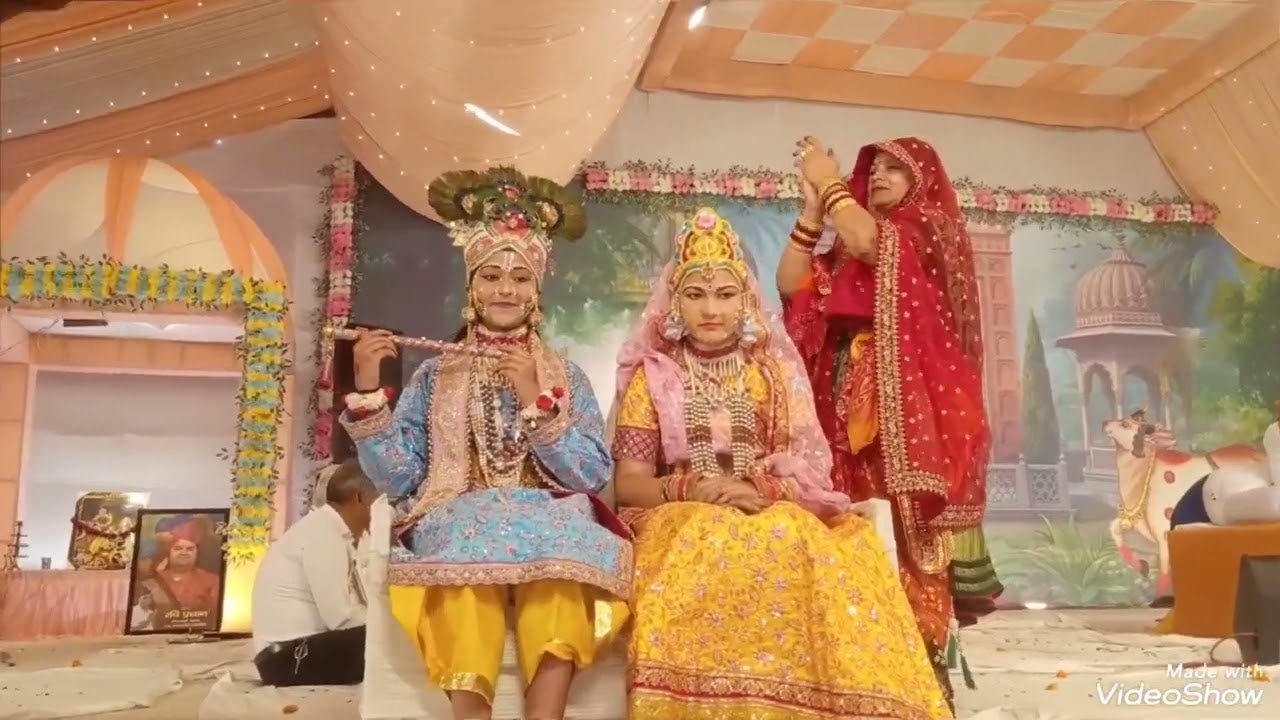 व्यास भगवान को स्वागत के साथ में वृंदावन को विदा किया श्रीमान रवि प्रधान जी ने रयभ से