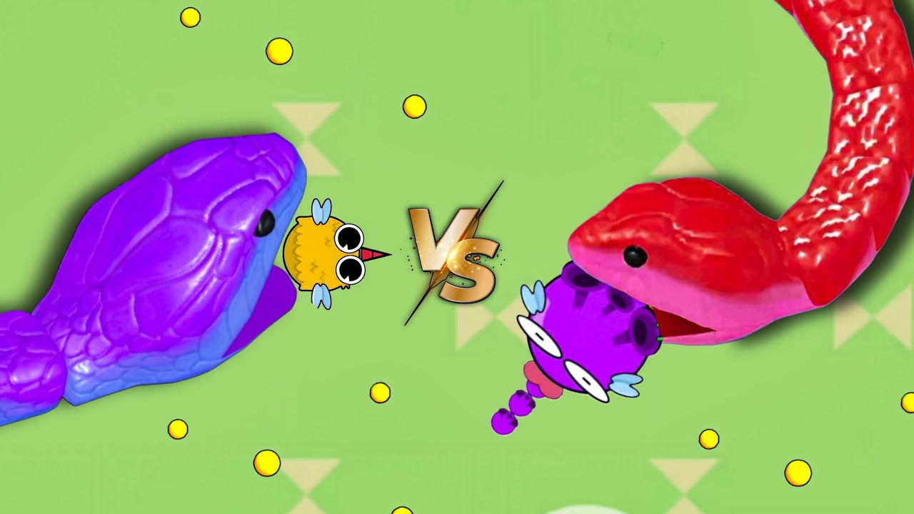 Snake Clash Vs Mosquito io 🔥(New Look  MAX,EPIC Level GAME)New Updated🐍Epic BestVictory 100%WiN #454