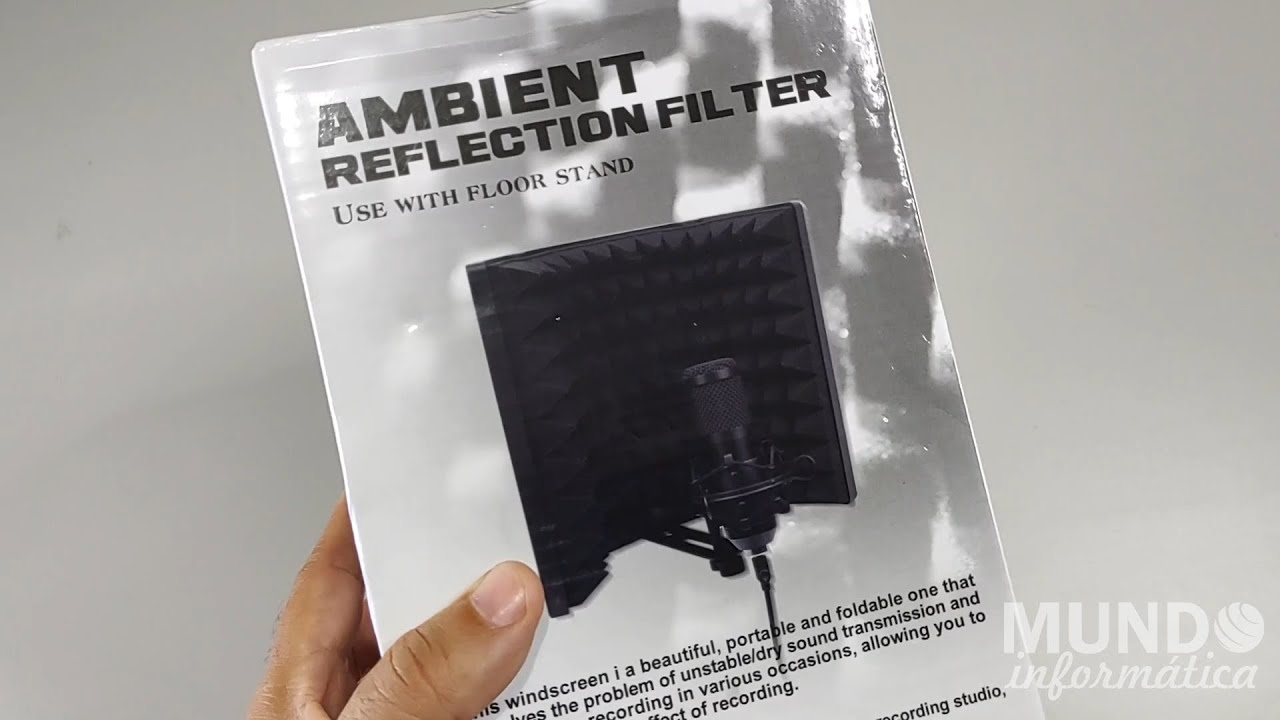 Protetor Acústico e Suporte Bm800 Áudio Bm-pp1 (Isolação de Som)