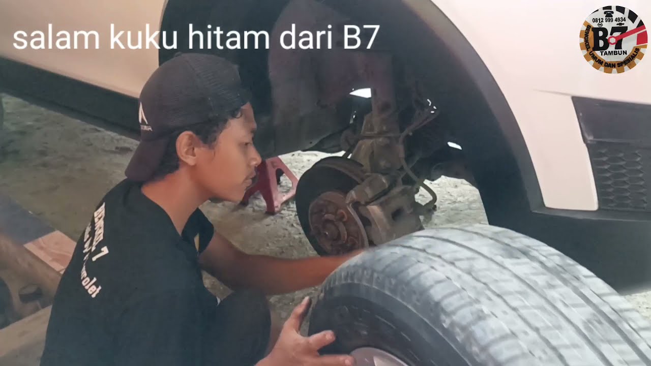 Chevrolet captiva cara ganti bushing lower arm mudah dan cepat