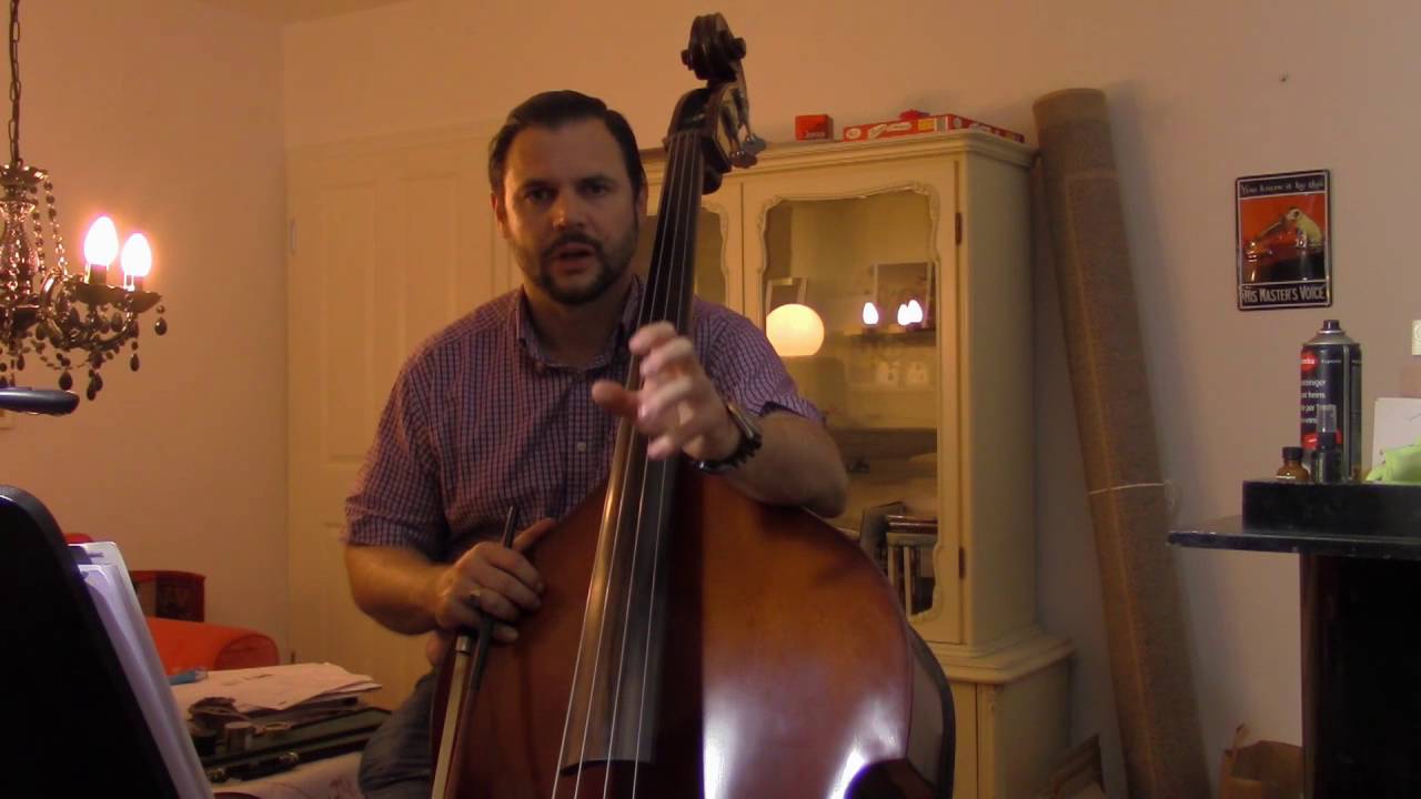 Koussevitzky Concerto - Double Bass Tutorial with Felix F. J. Maiwald, 1st & 2nd movement