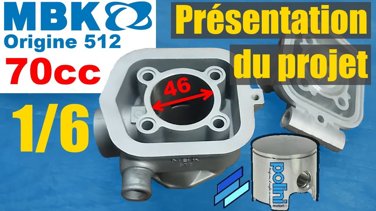 MBK 51 572 (l'origine 512 en 70cc) Présentation