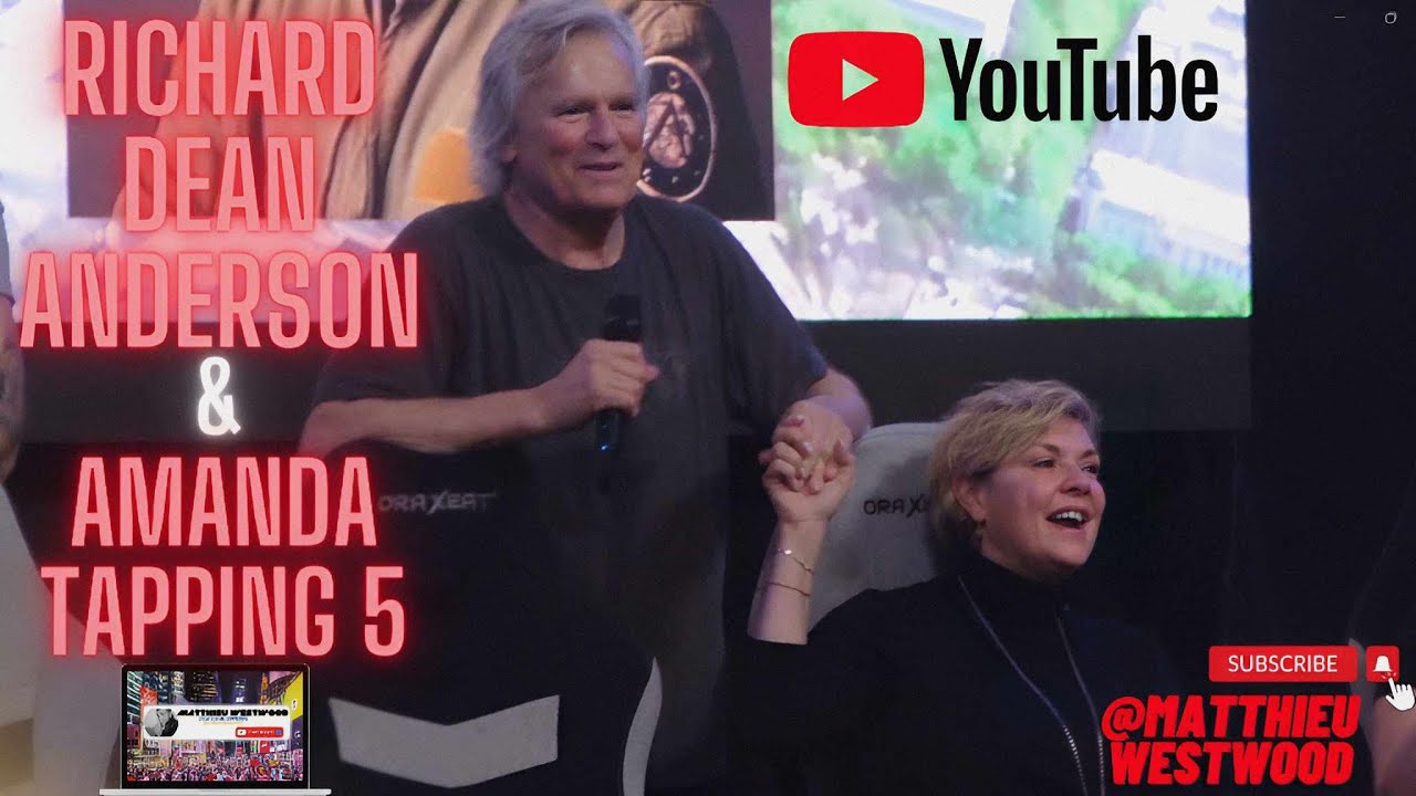 Amanda Tapping Richard Dean Anderson Stargate SG1 Panels #richarddeananderson  #stargatesg1