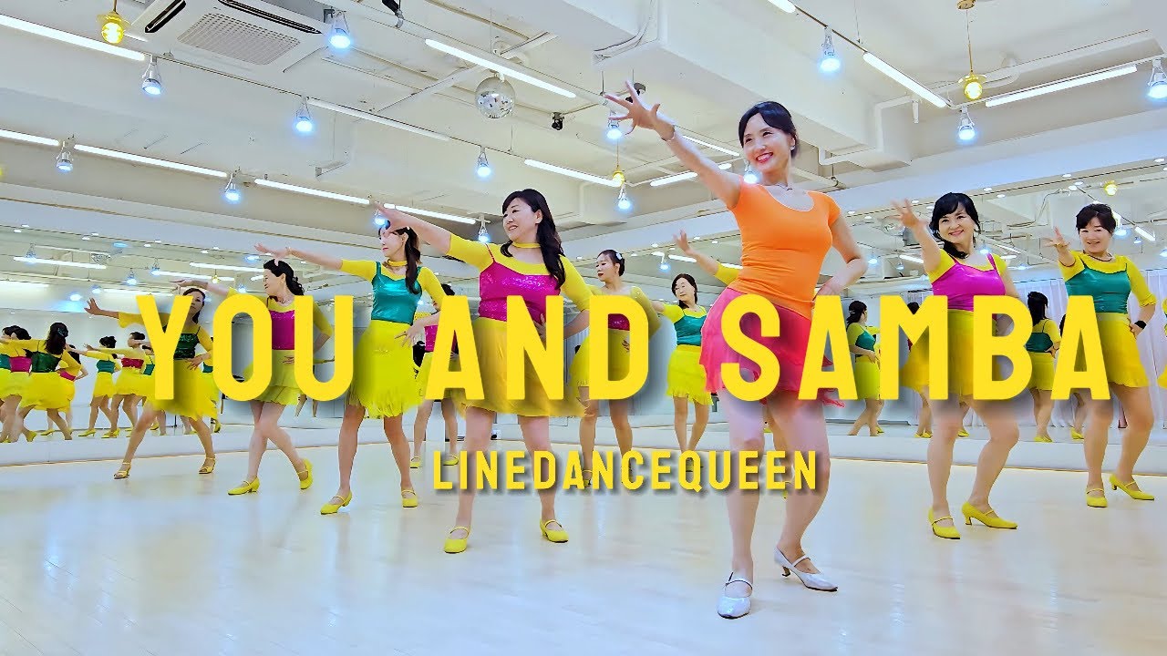 You and Samba (그대와 쌈바) Line Dance l Beginner l Linedancequeen l Junghye Yoon 