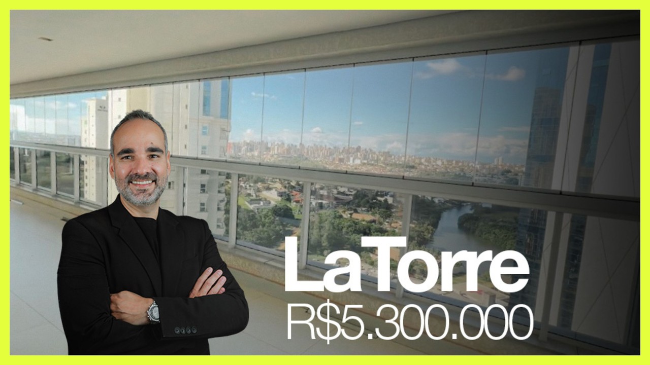 o Luxoso apartamento no LaTorre de 419m com vista para o Lago. | Maurilio Bolonhesi